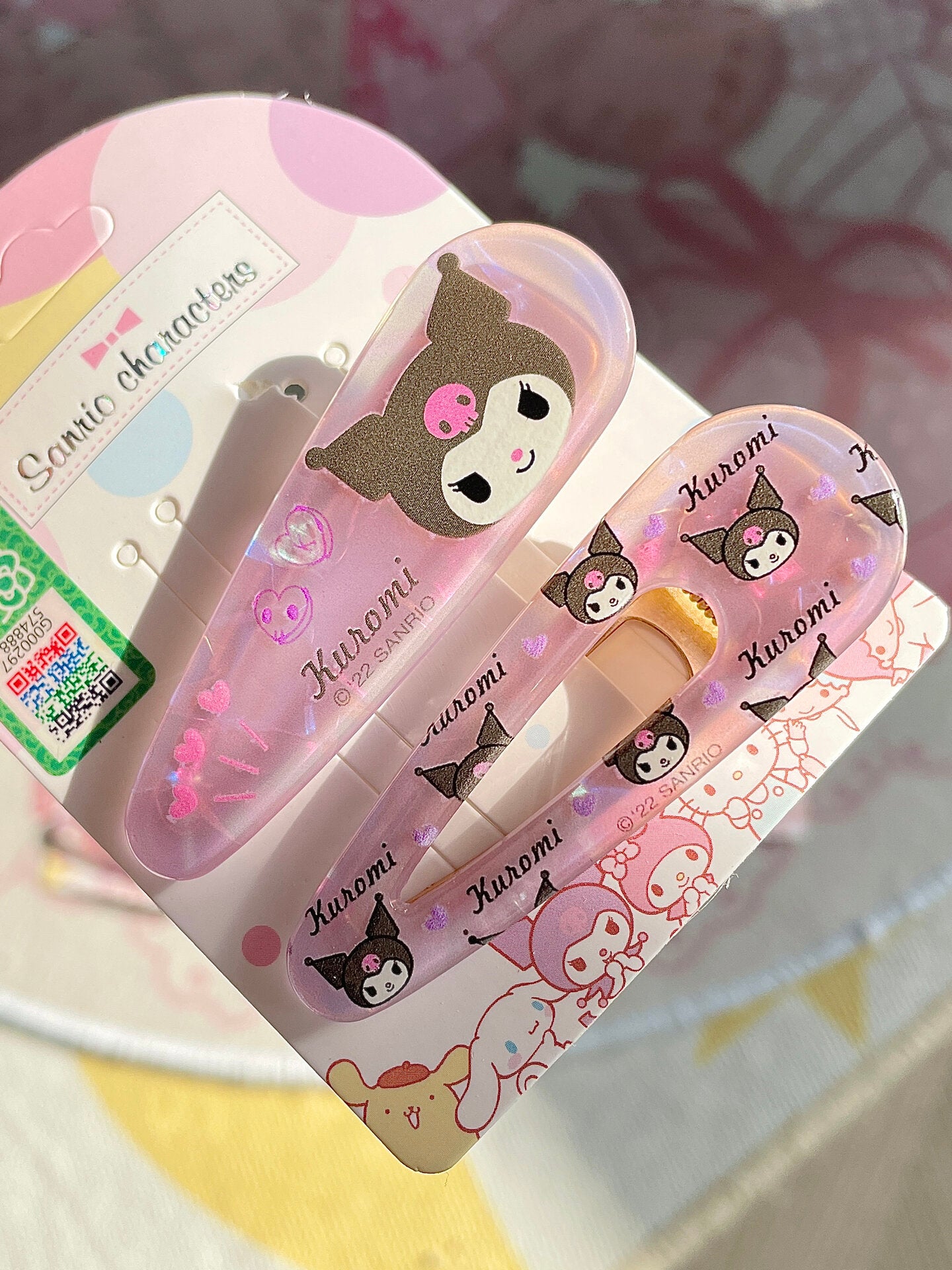 12PCS Sanrio Hair Clips for Women Girls Hair Styling Tools Accessories
