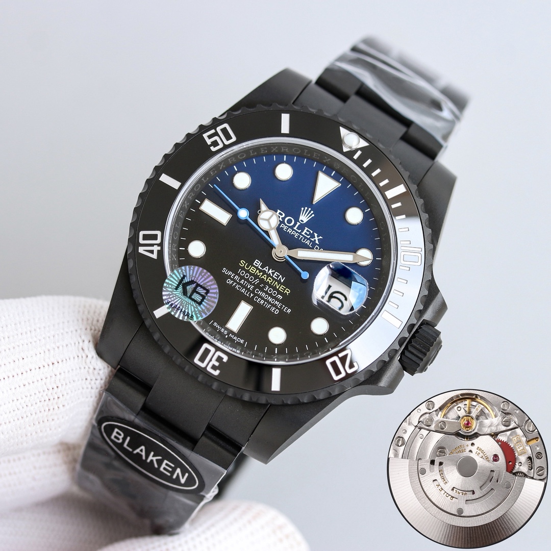 ROLEX BLAKEN Joint Special Edition Custom Sub Limited Edition MADDiw Modification