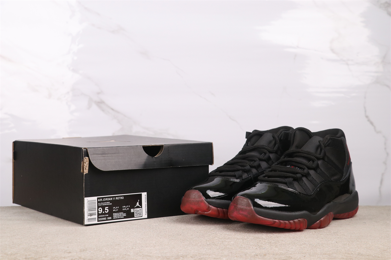 Air Jordan 11 'Black Infrared'  322992-066