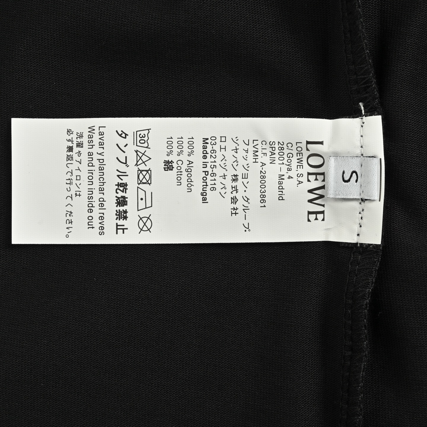 Loewe 25ss short-sleeved shirt with pocket towel and embroidered logo