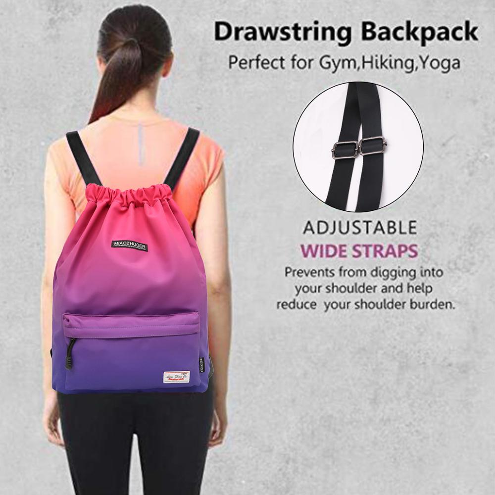 Outdoor Waterproof Drawstring Backpack