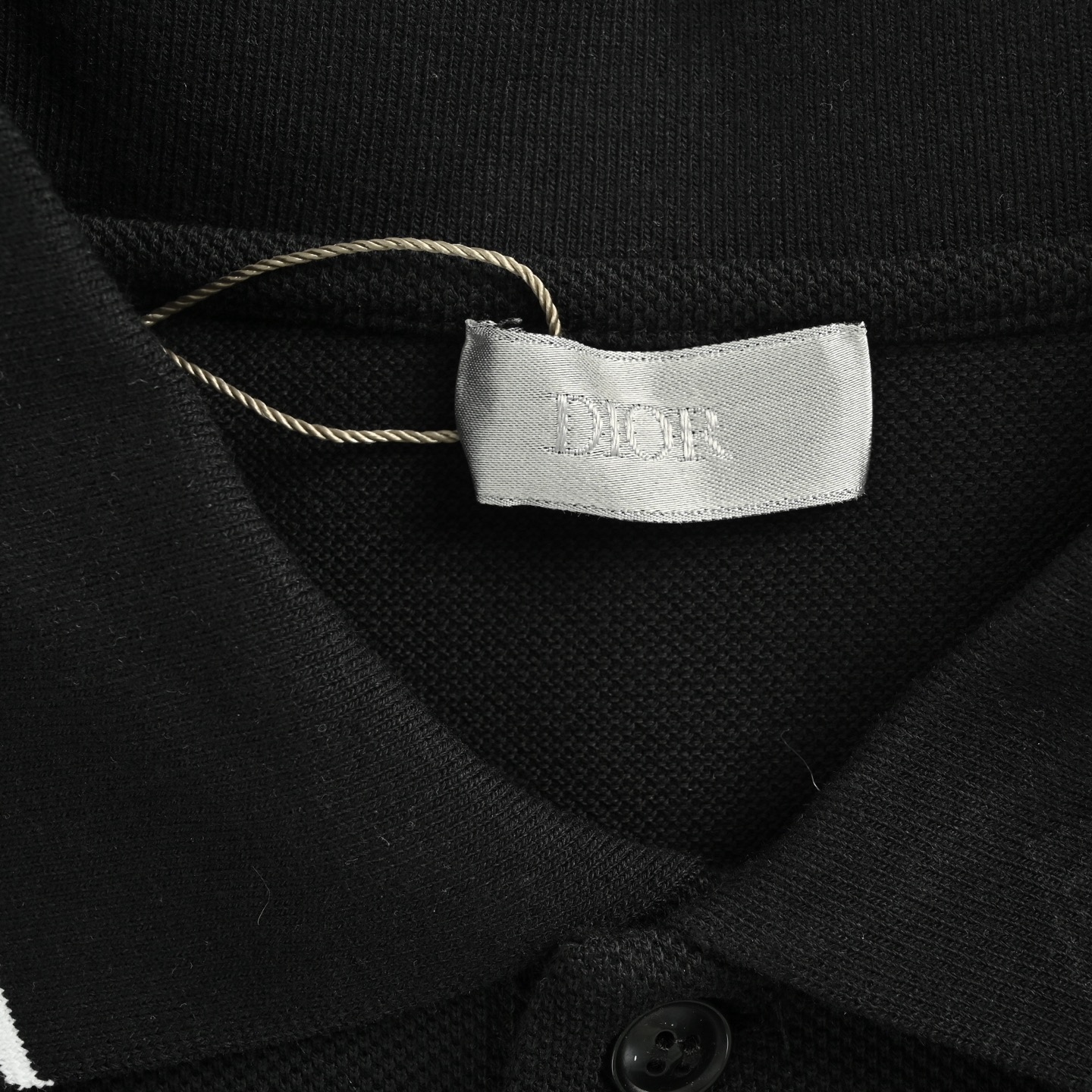 Dior 25ss CD embroidered Polo short sleeve