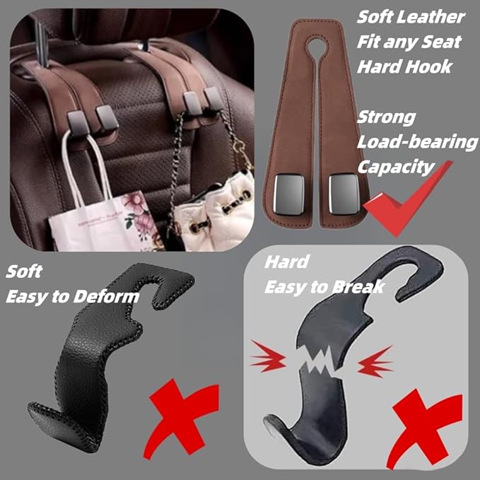 Car Seat Back Double Hook