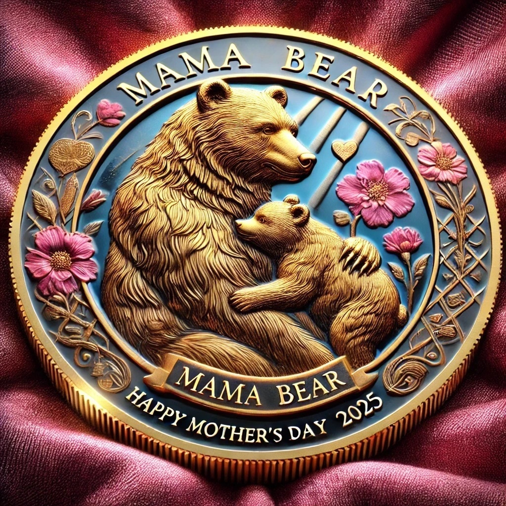2025 Mama Bear Mother’s Day Coin