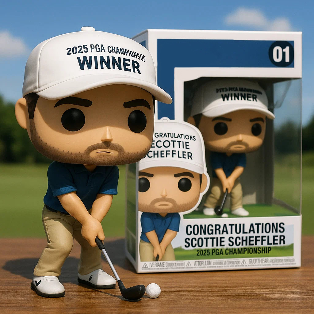 Scottie Scheffler wins 2025 PGA Championship doll