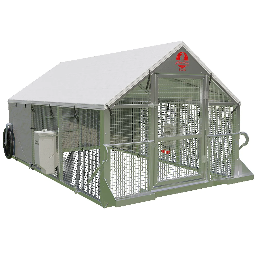 PRODUCERS PRIDE GALVANIZED METAL CHICKEN COOP