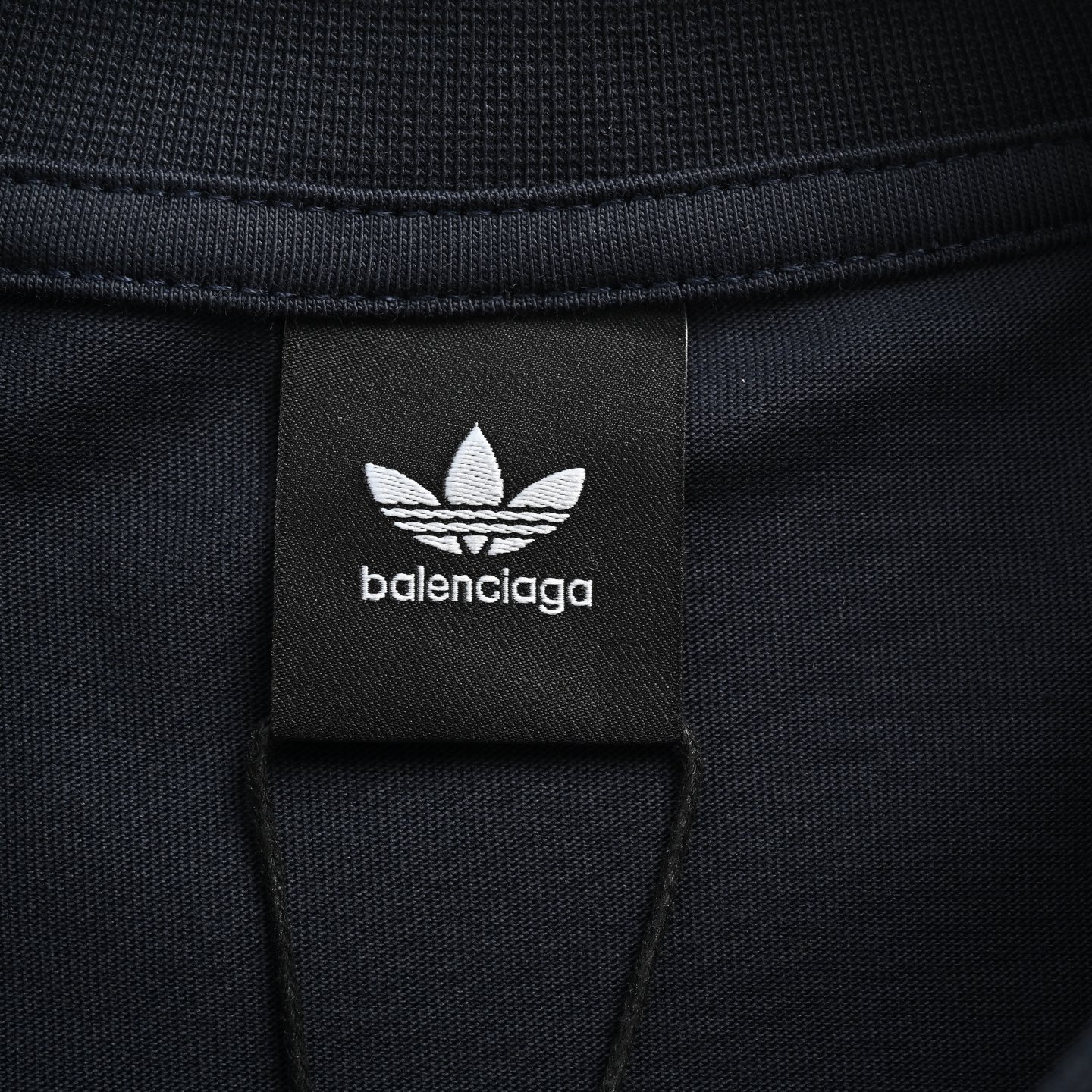 Balenciaga & Adidas co-branded double-sided embroidered logo short sleeves