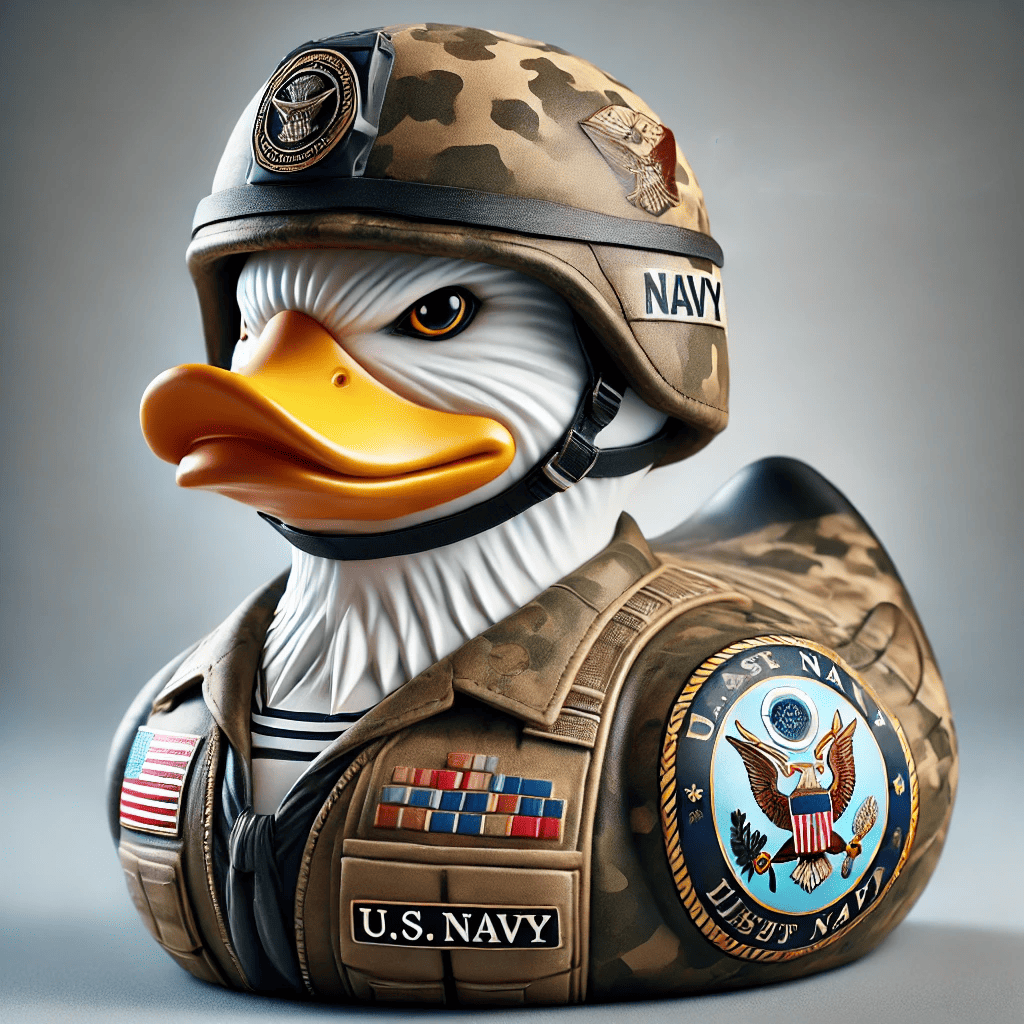 Military themed ducks