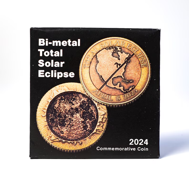 2024 Total Solar Eclipse Commemorative Coin