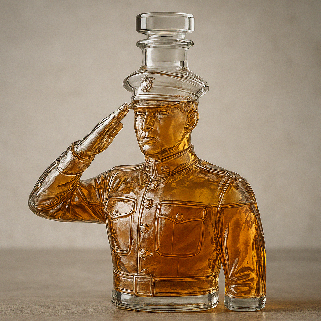 Salute to Service Whiskey Bottle