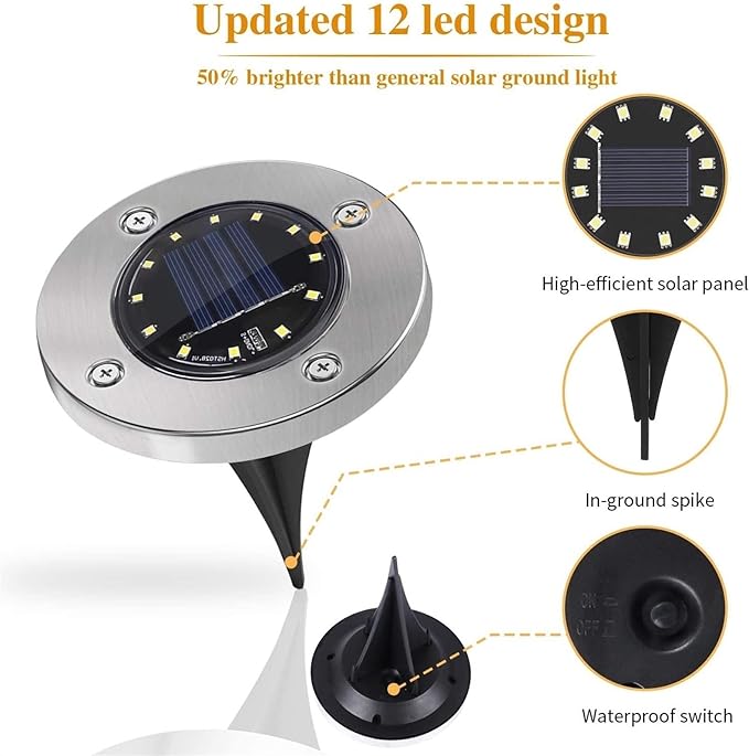 💥💥Waterproof Solar Garden Light