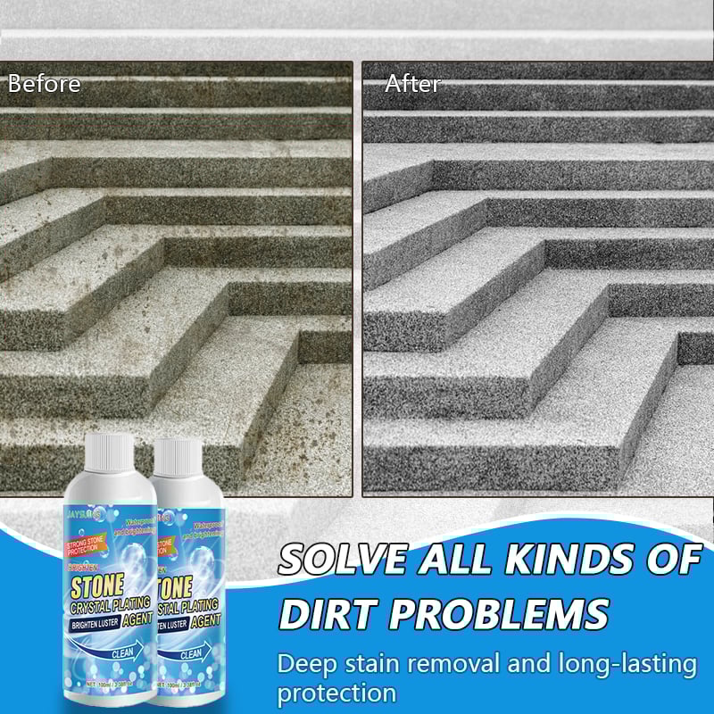 🔥2024 New Stone Stain Remover Cleaner(Effective Removal of Oxidation, Rust, Stains)