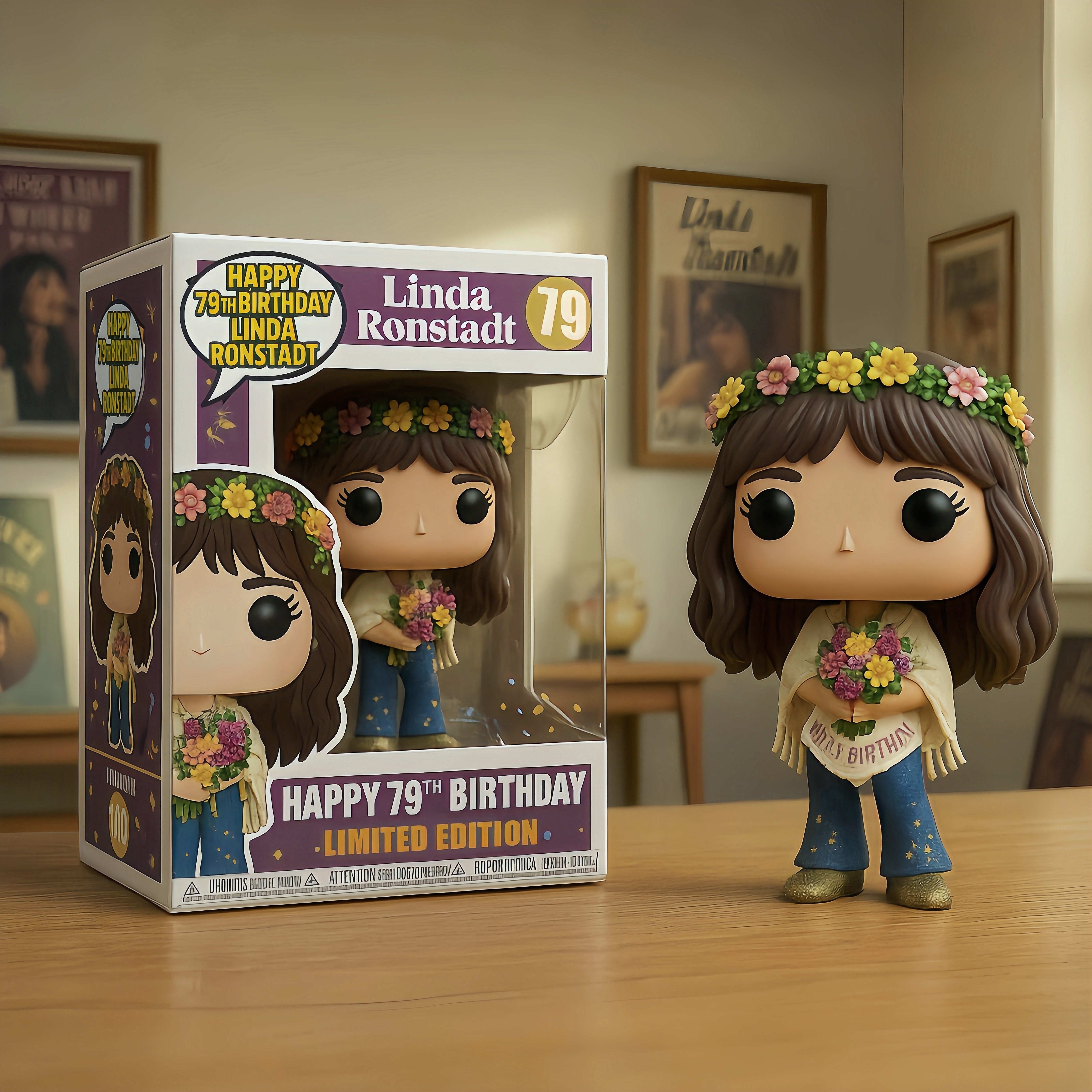 Linda Ronstadt 79th Birthday Limited Edition Pop! Figure