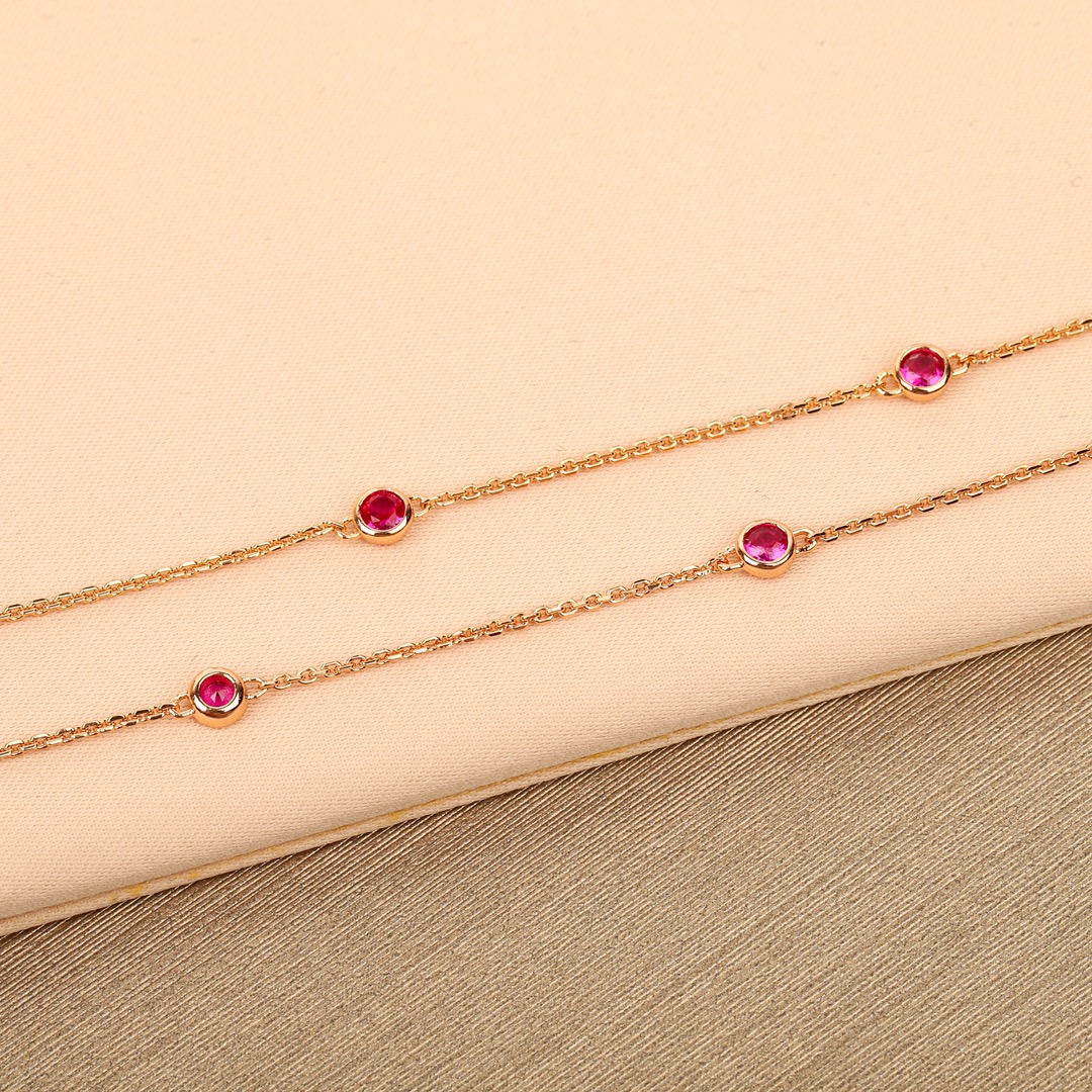 Bulgari diamond fan-shaped necklace