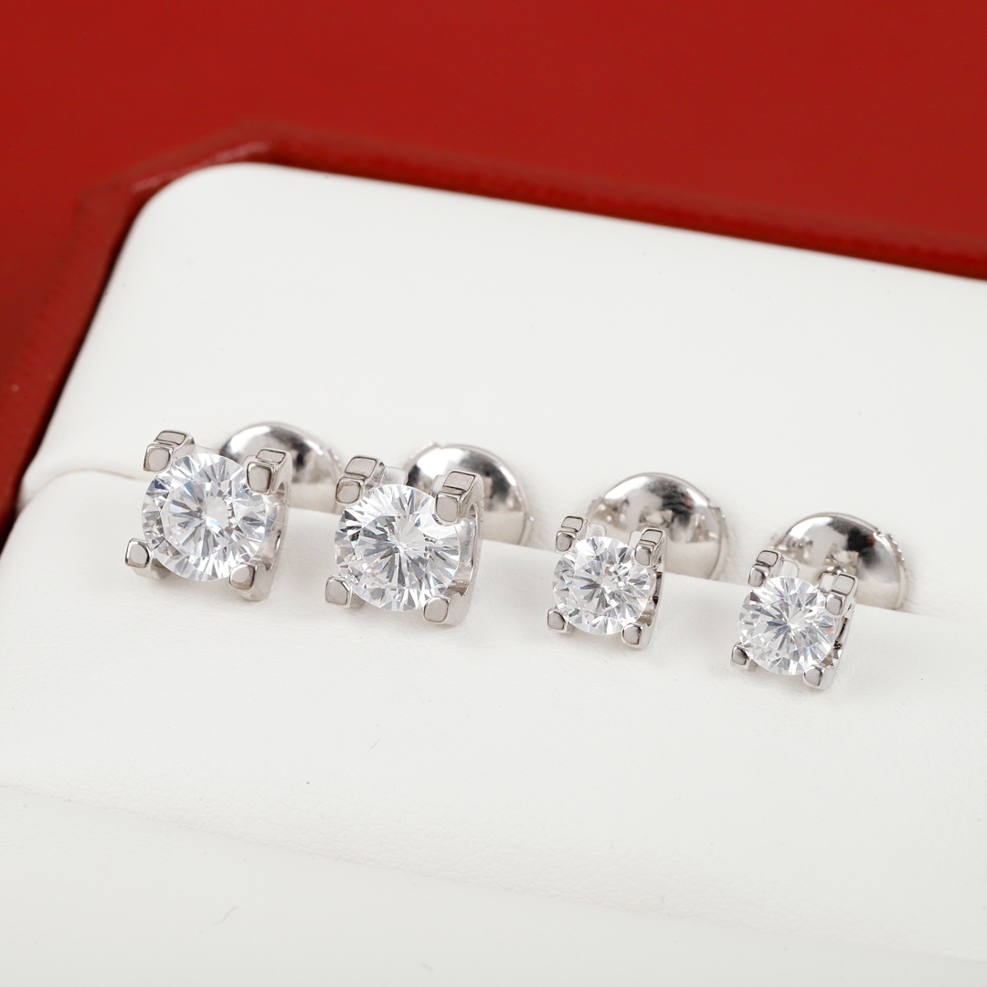 Cartier Horn Diamond Earrings
