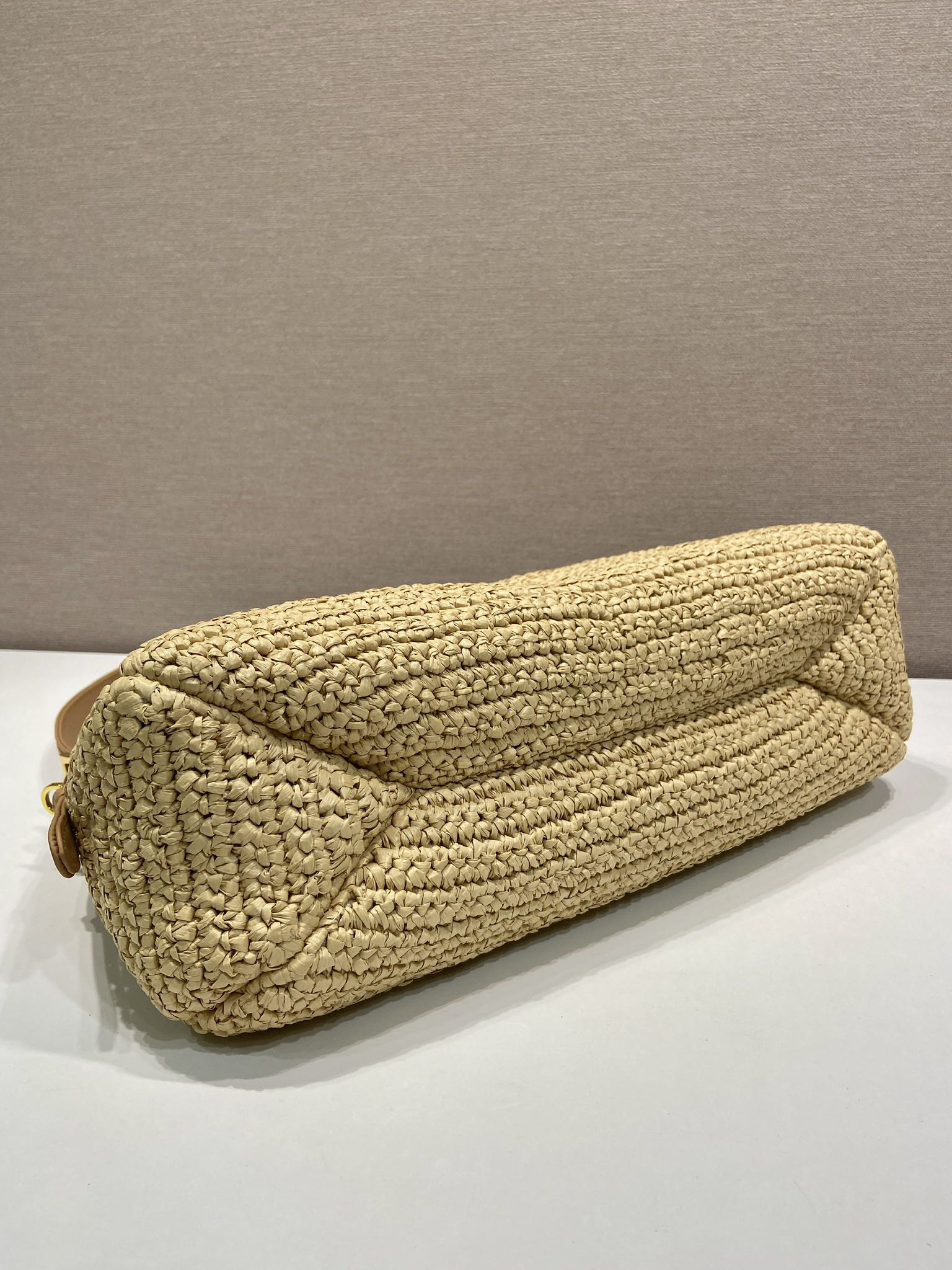 Prada Woven Large Shoulder Bag 1BC246