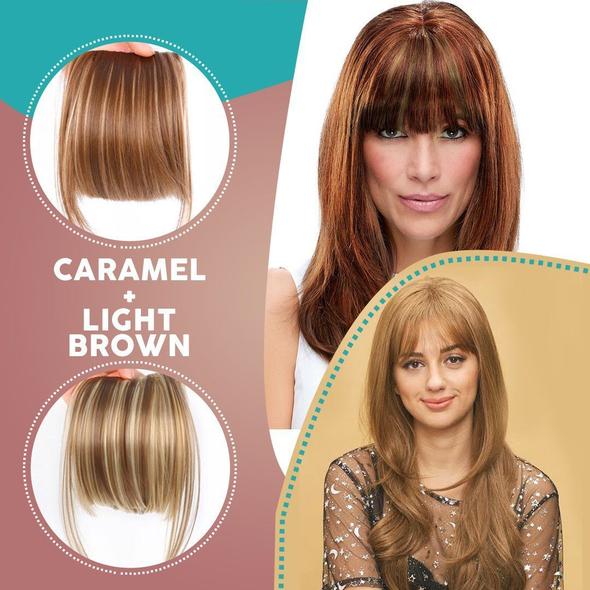 2024 HOT SALE🔥 45% OFF| Seamless 3D Clip-In Bangs Hair Extensions
