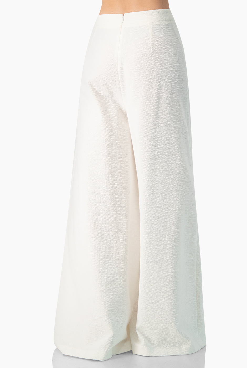 Pantalon liso tipo palazzo