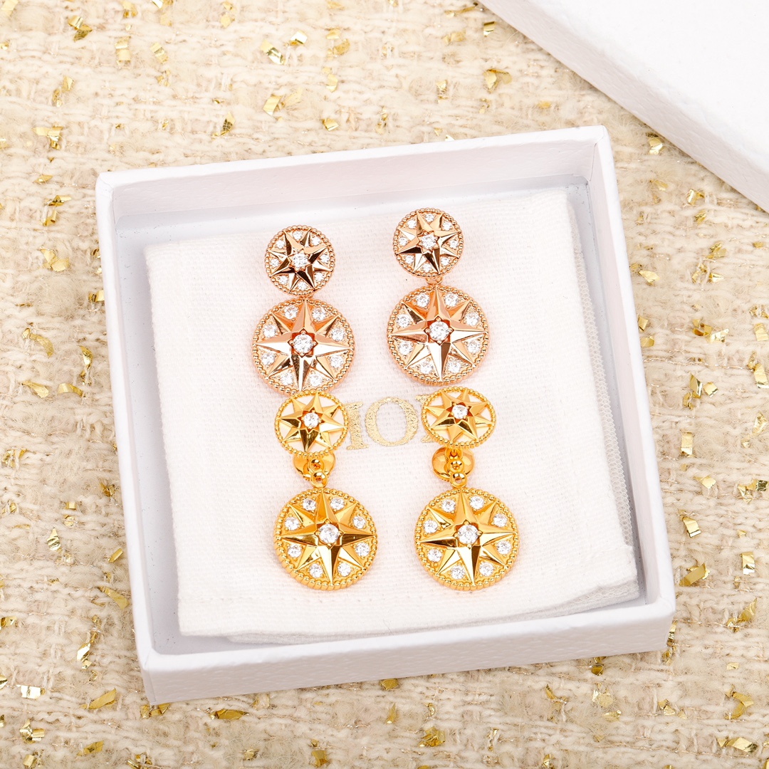 Dior Compass Earrings