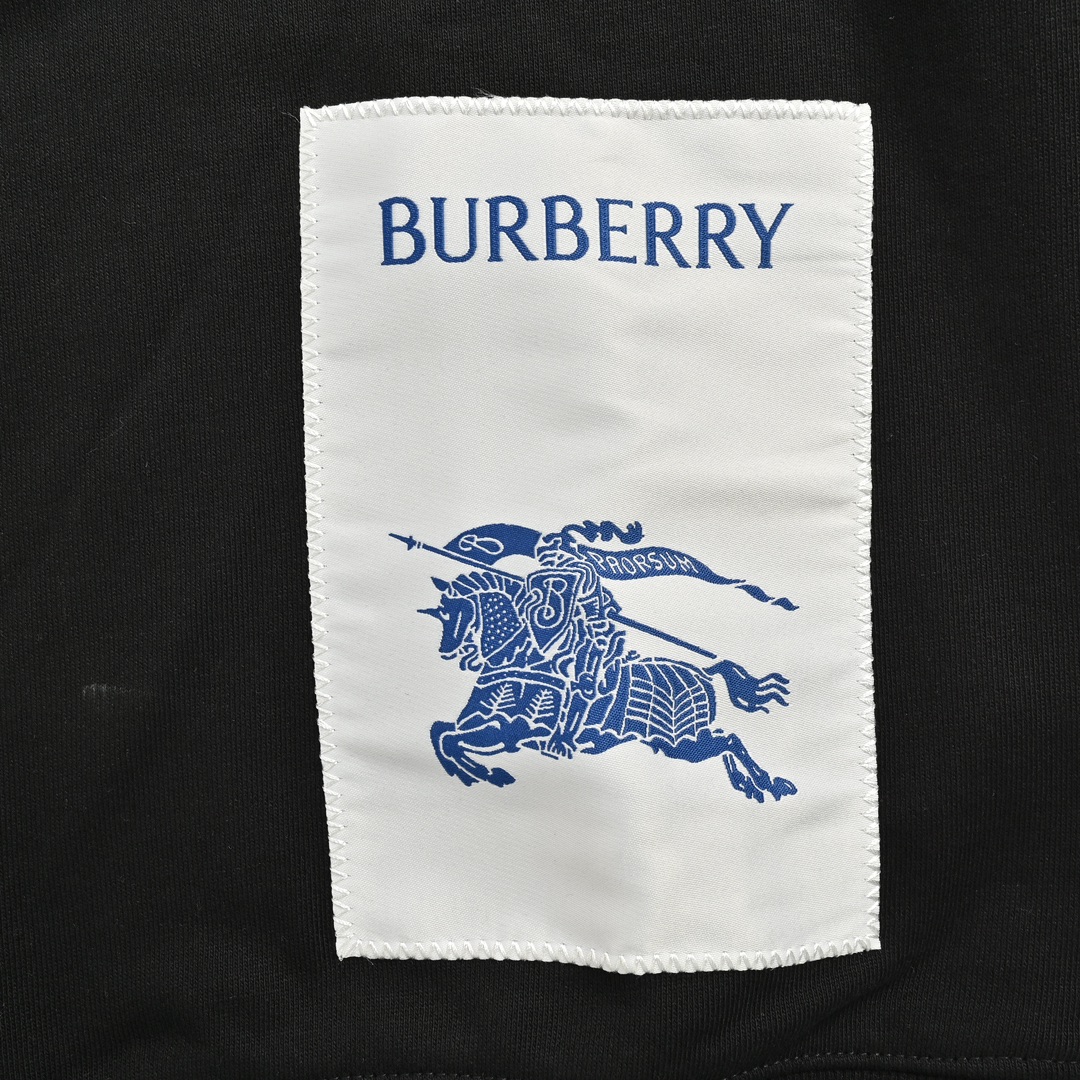 Burberry 24Fw Warhorse Patch Crew Neck Sweatshirt