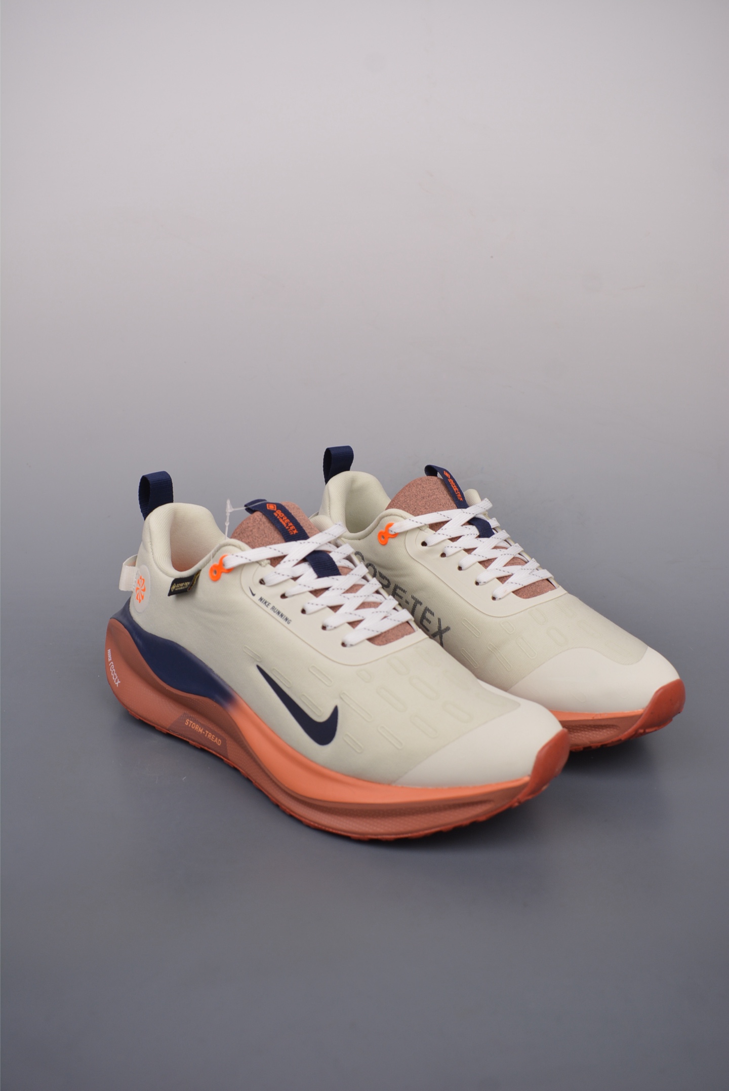 Nike React X Infinity Run 4 GTX Off-White Orange  FB2204-600
