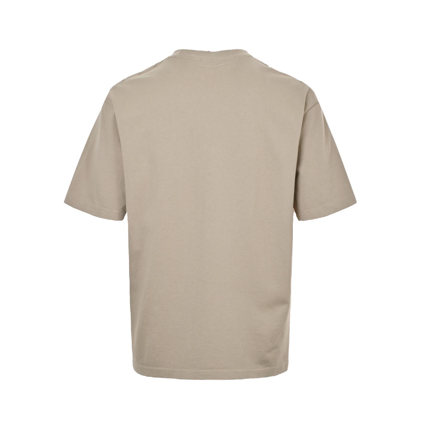 Balenciaga 25ss lock letter embroidered inkjet short sleeve