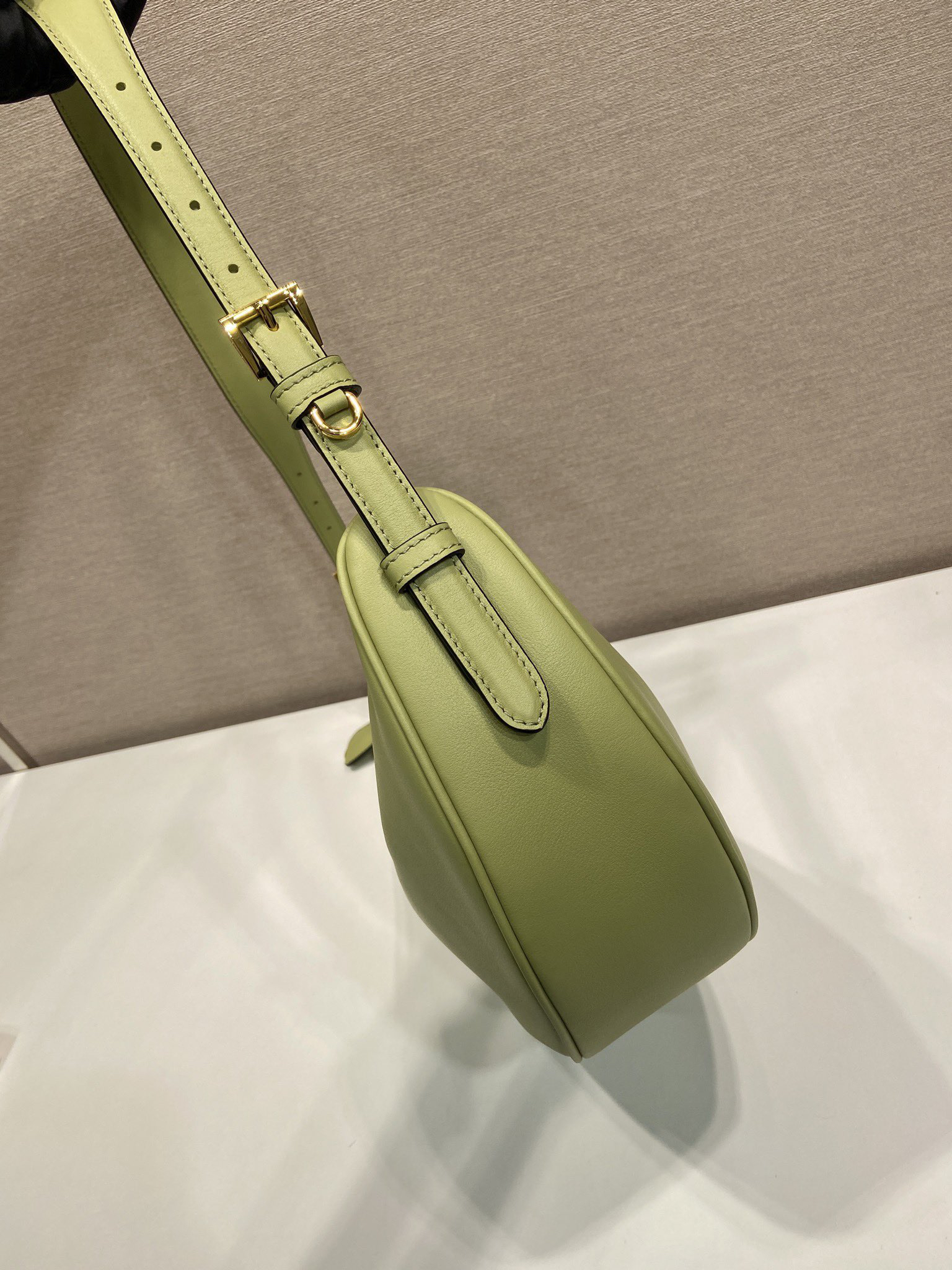 Prada Crescent Underarm Bag 1BC255