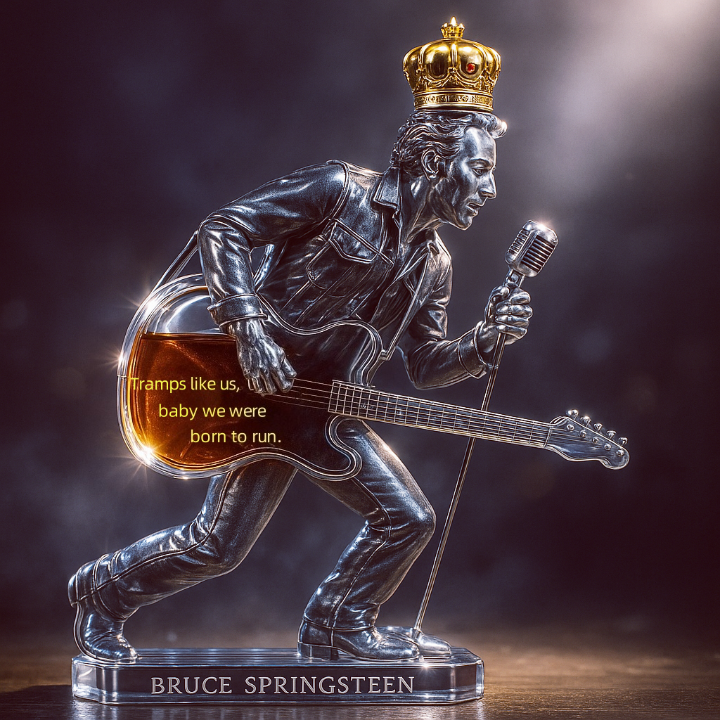 BRUCE SPRINGSTEEN Whiskey Bottle
