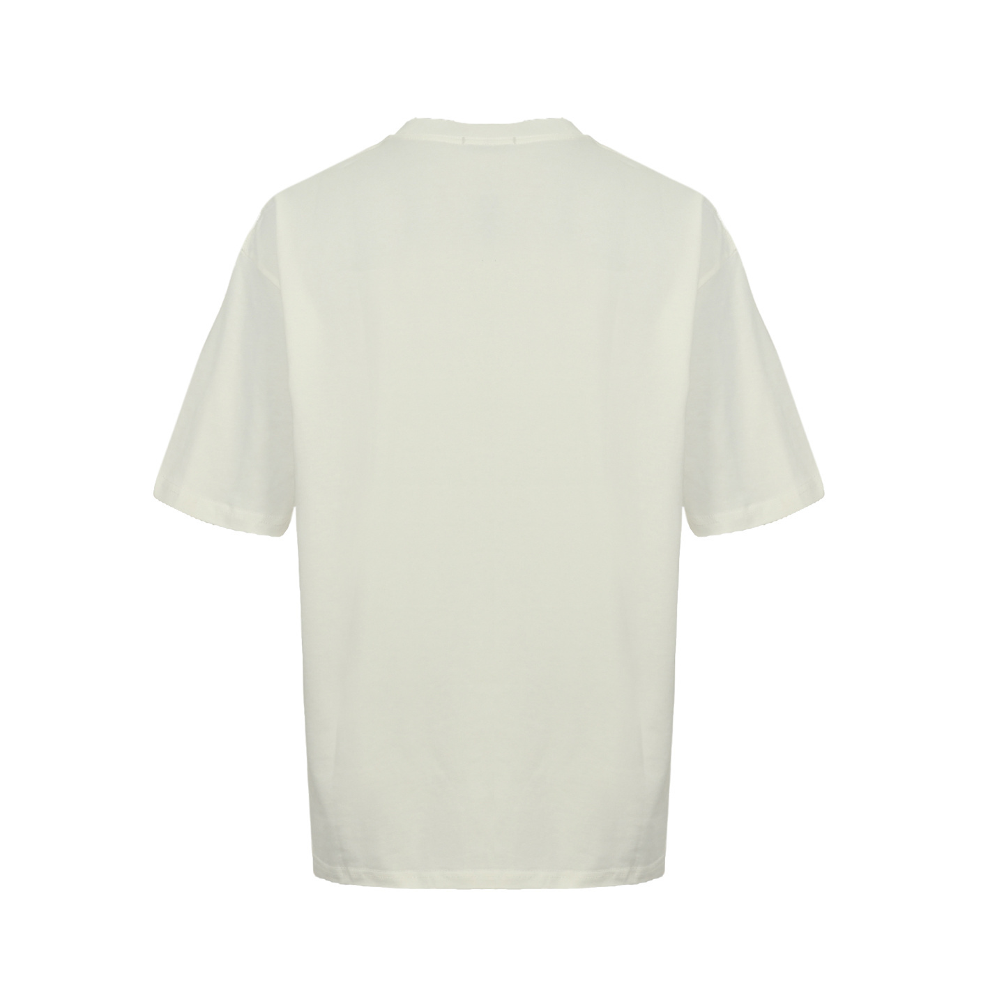 Prada 25ss embossed lettering short-sleeved shirt