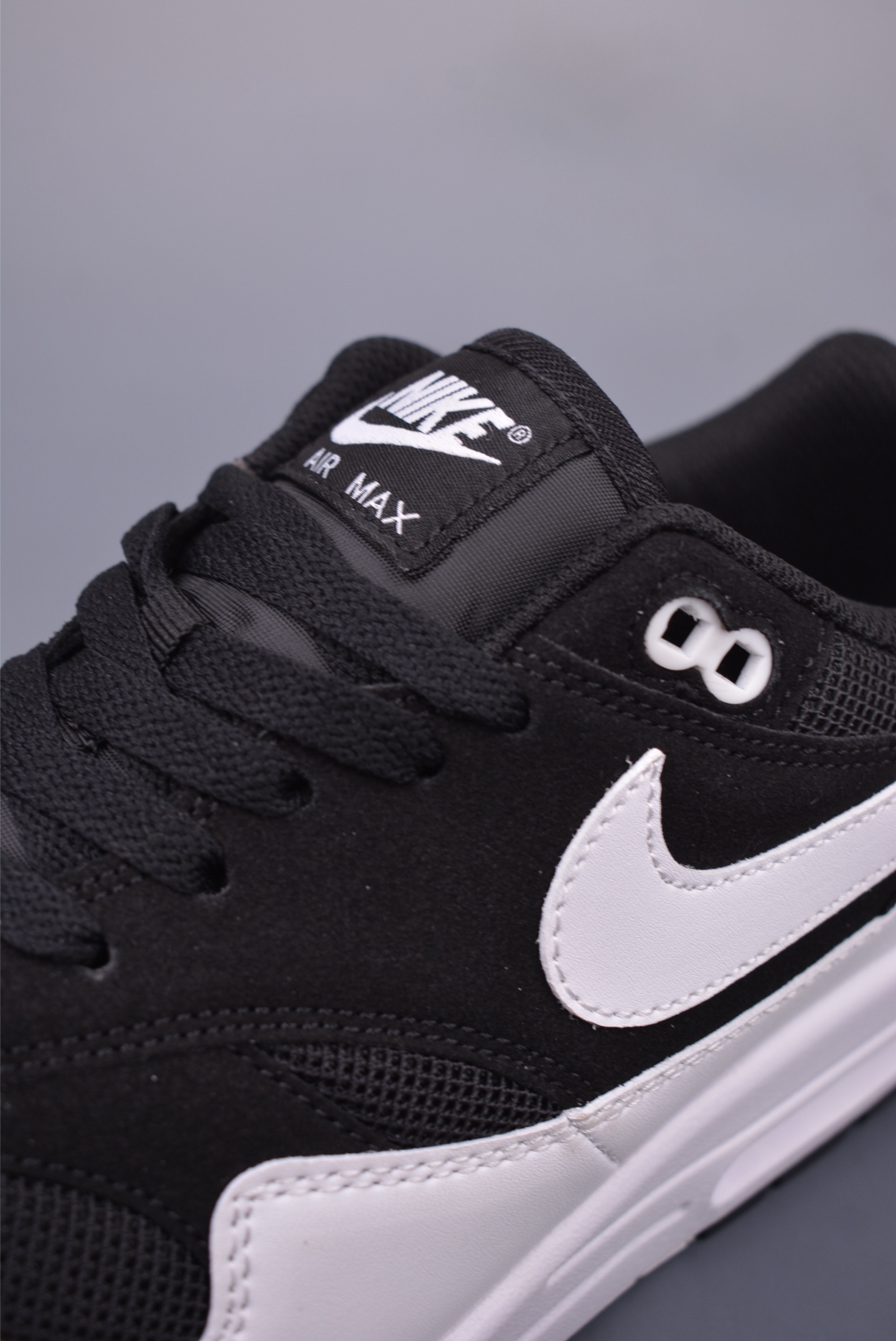 Nike Air Max 1 87 Original Series Running Shoes Black and White FZ5808-007