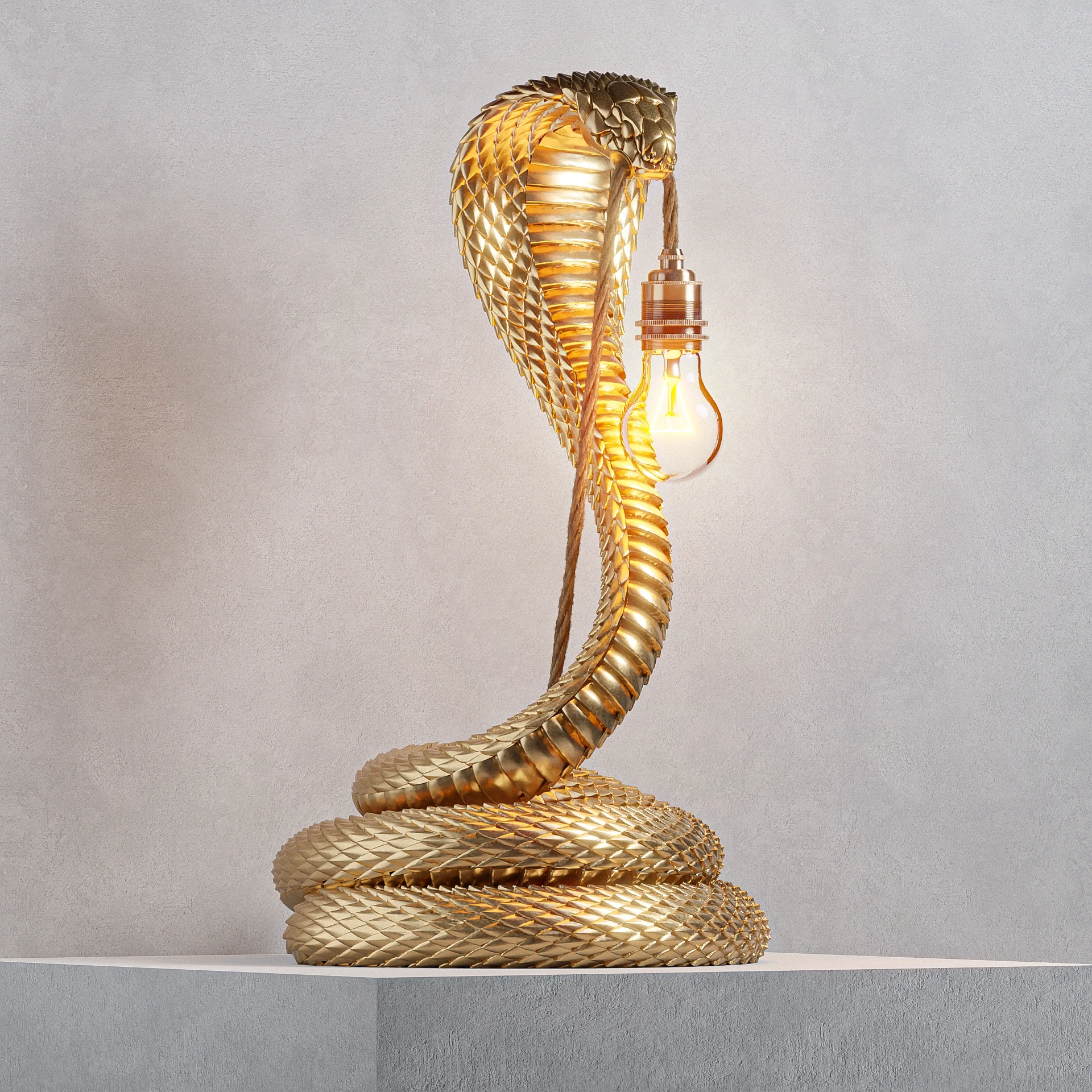 🔥ON SALE 49% OFF🔥Cobra Sculpture Lamp