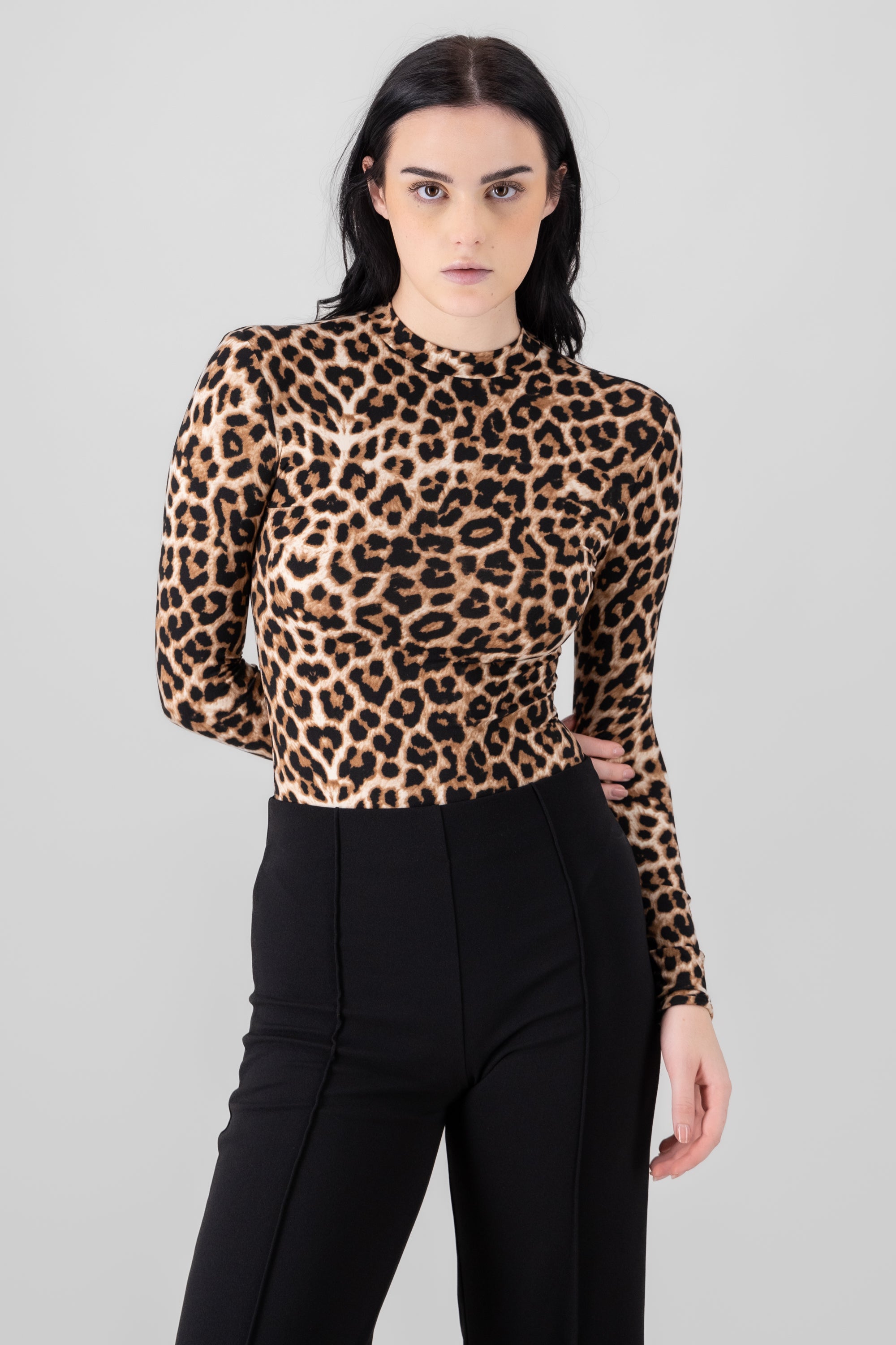 Animal Print Bodysuit
