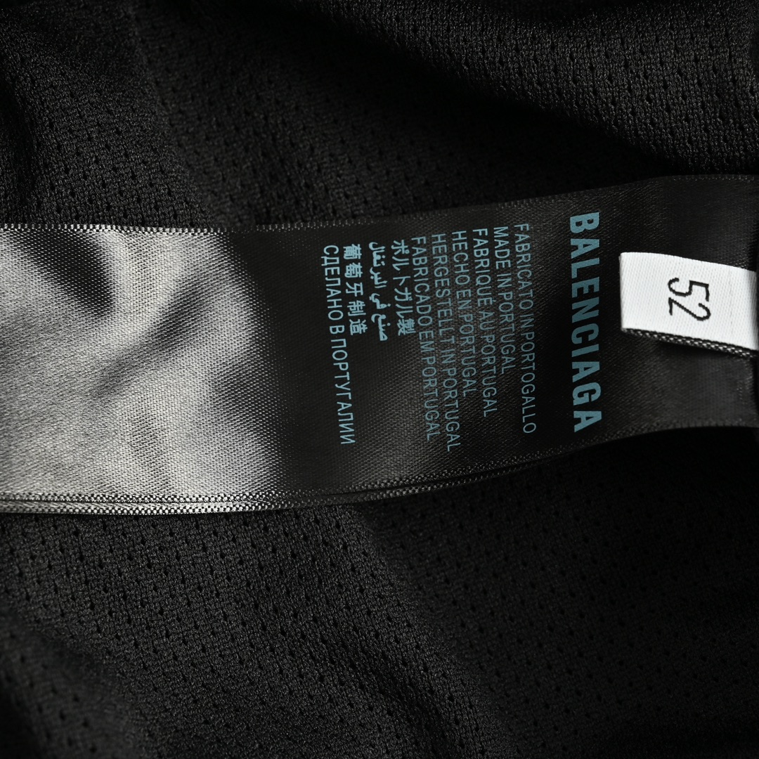 Balenciaga 24Fw small logo embroidered suit trousers