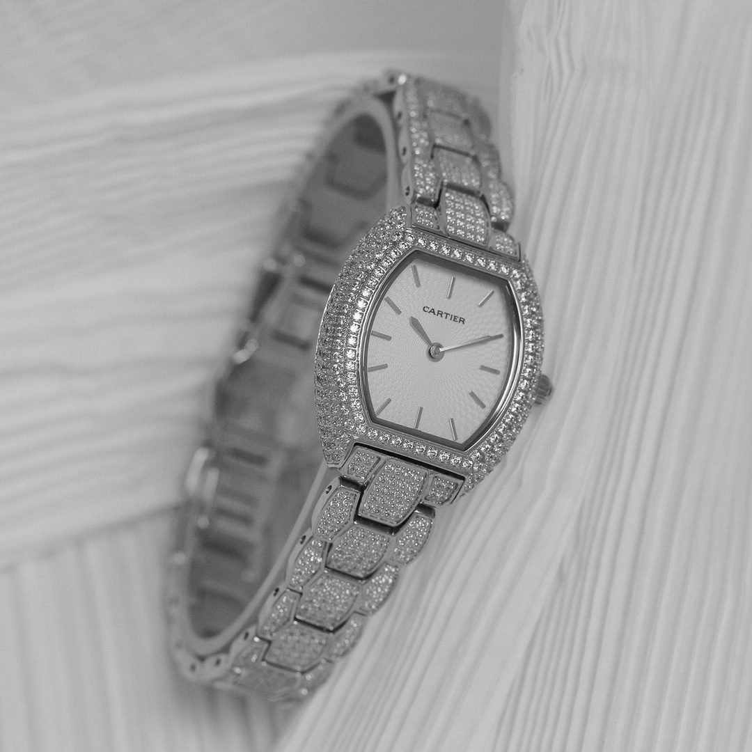 Cartier Gypsophila - Mini lady tonneau watch