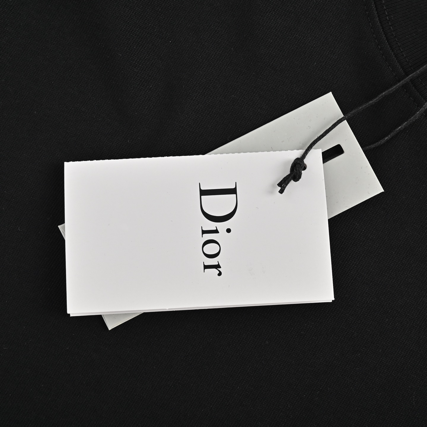 Dior 25ss chest embroidered letter short sleeve