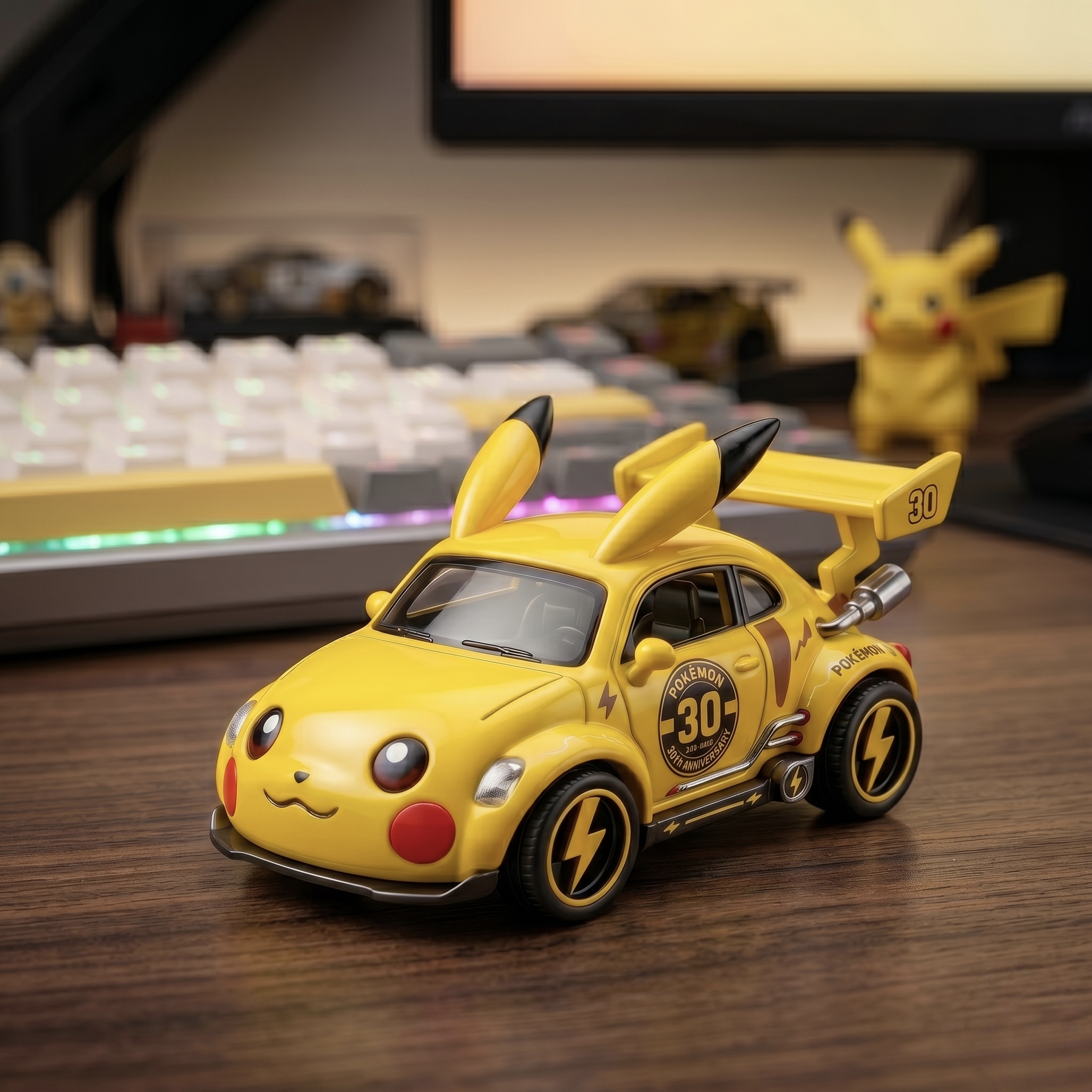 ⚡ Hot Wheels Pikachu Beetle Racer - 30th Anniversary Special