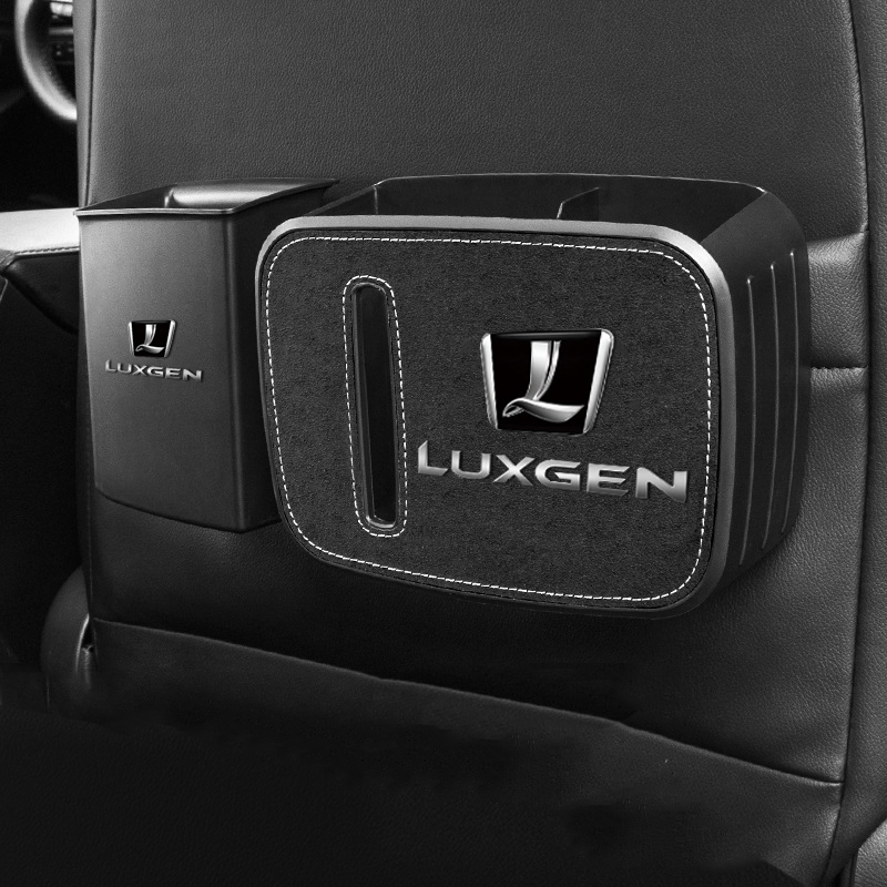 Car Multi-Compartment Garbage Storage Box