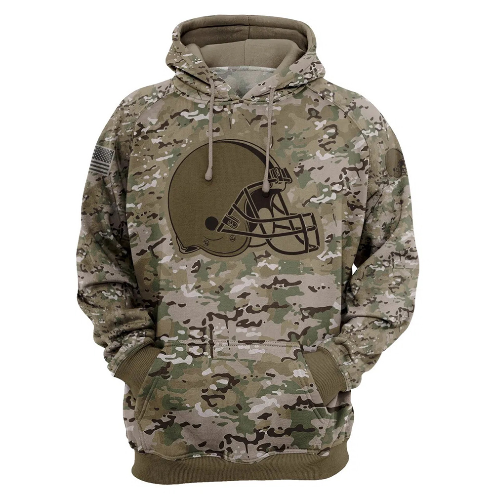 CLEVELAND BROWNS 3D HOODIE CCBB005