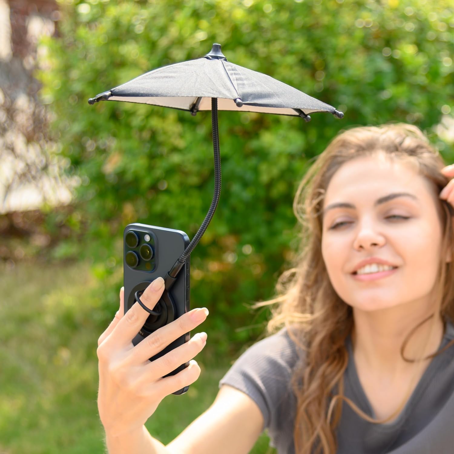 🔥Last Day Promotion 65% OFF - Magnetic Phone Sun Shade Shield Umbrella