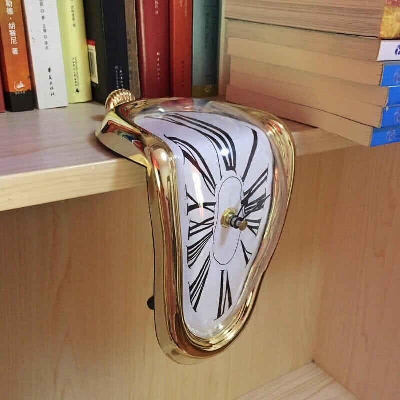 Melting Time Warp Clock