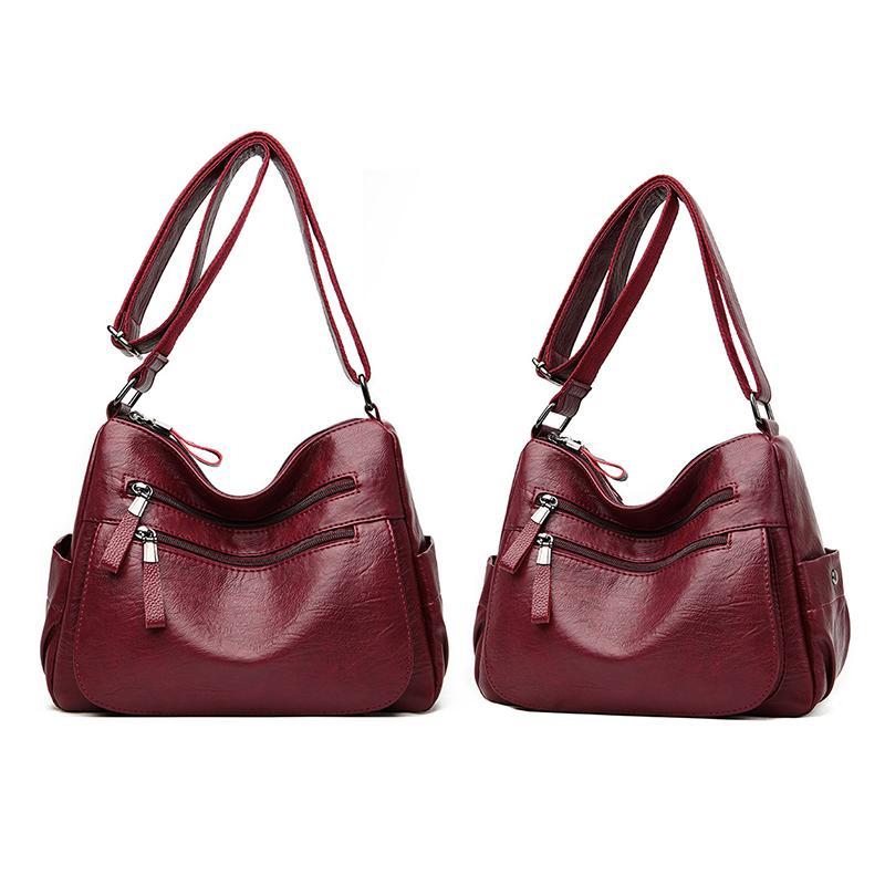 Casual Shoulder Bag Multi-pocket Large Crossbody Bag
