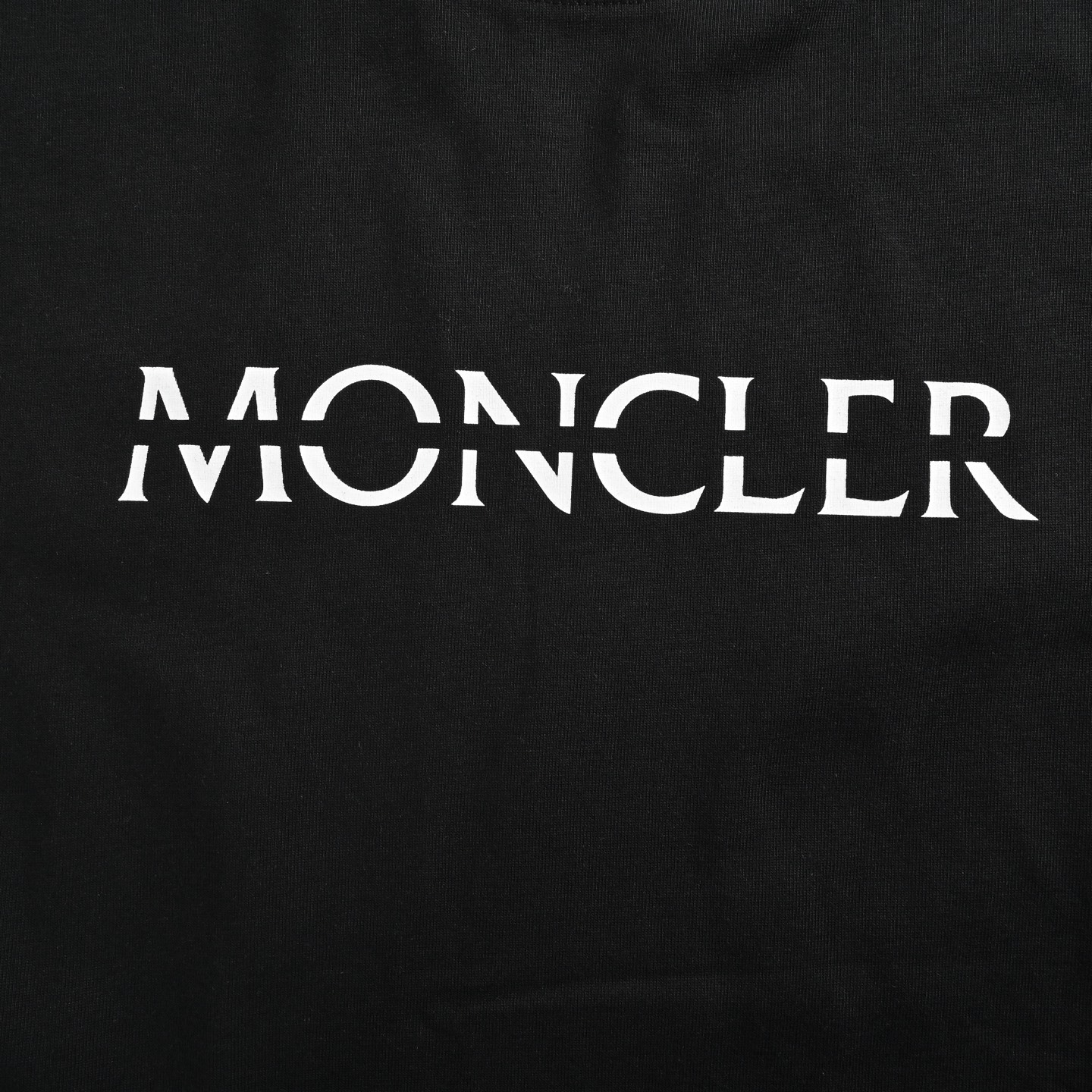 Moncler 25ss cut letter print short sleeves