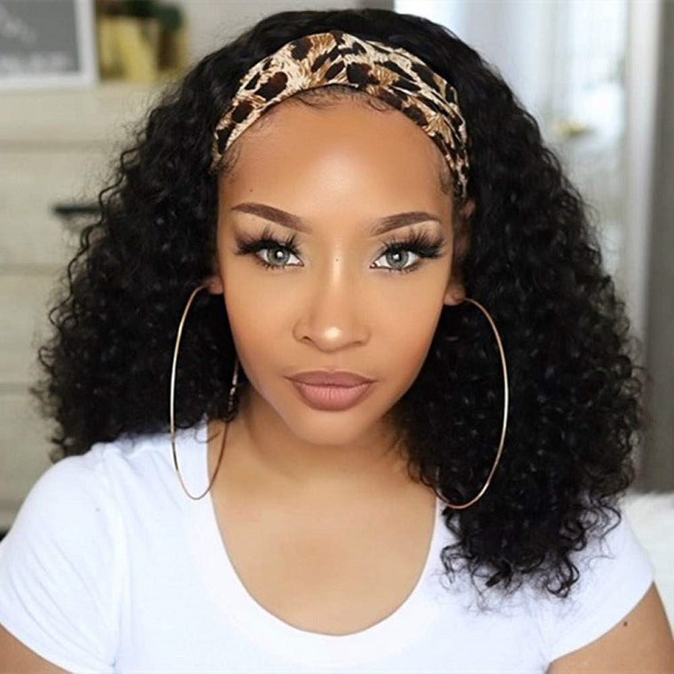 Luna 001 Headband Wig for Women | Free random style headband