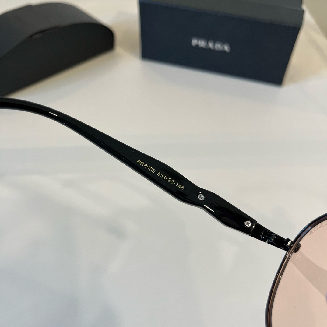 Prada round frame sunglasses