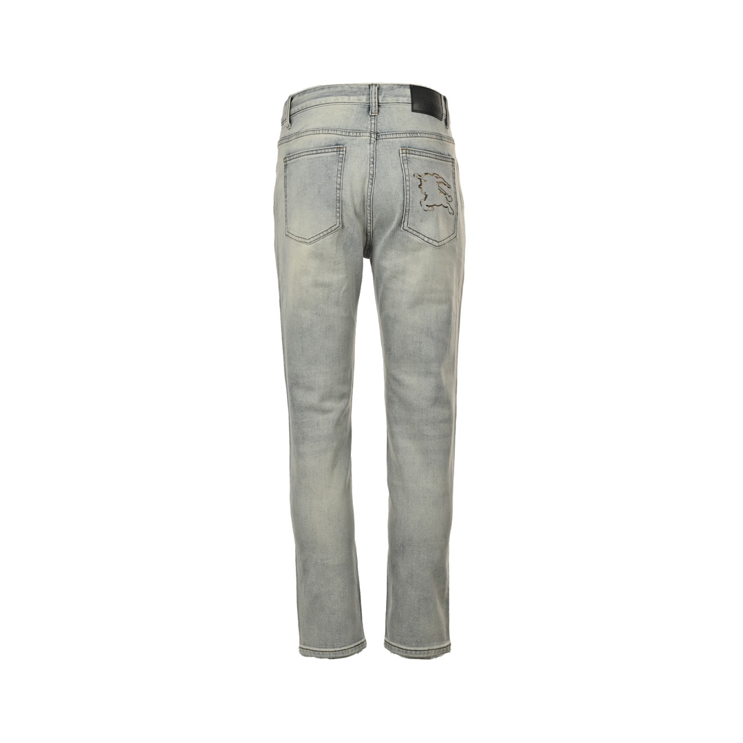 Burberry Back Pocket Cutout Warhorse Jeans