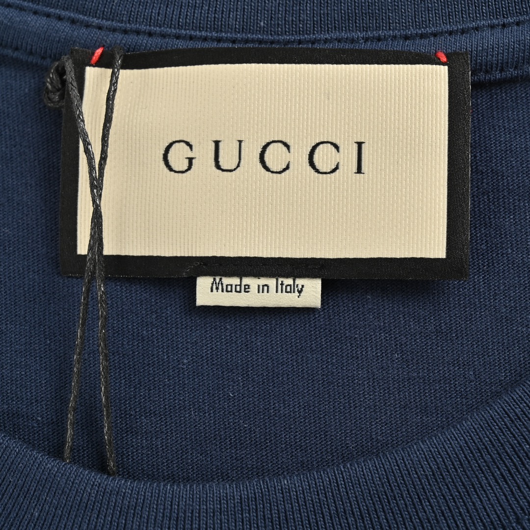 Gucci 24ss Double G logo print short sleeves