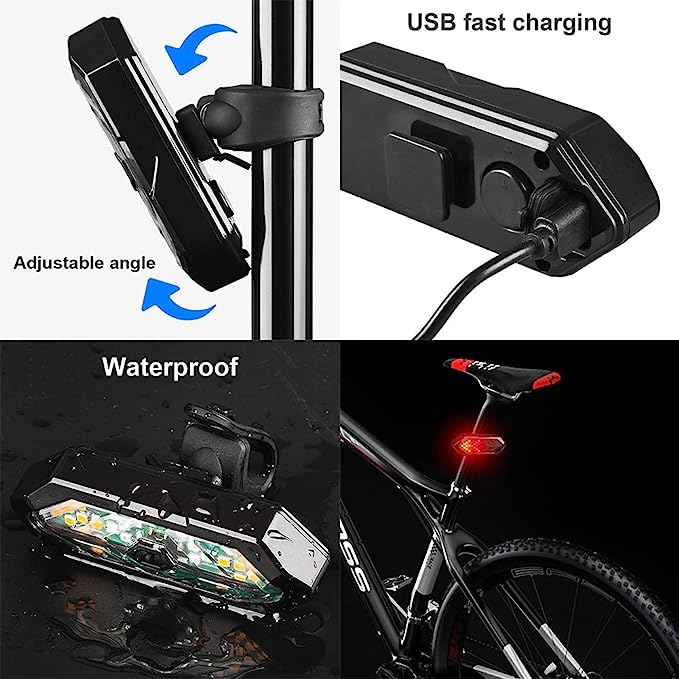 🔥LAST DAY 49% OFF-Bike Tail Light with Turn Signals and Brake Light