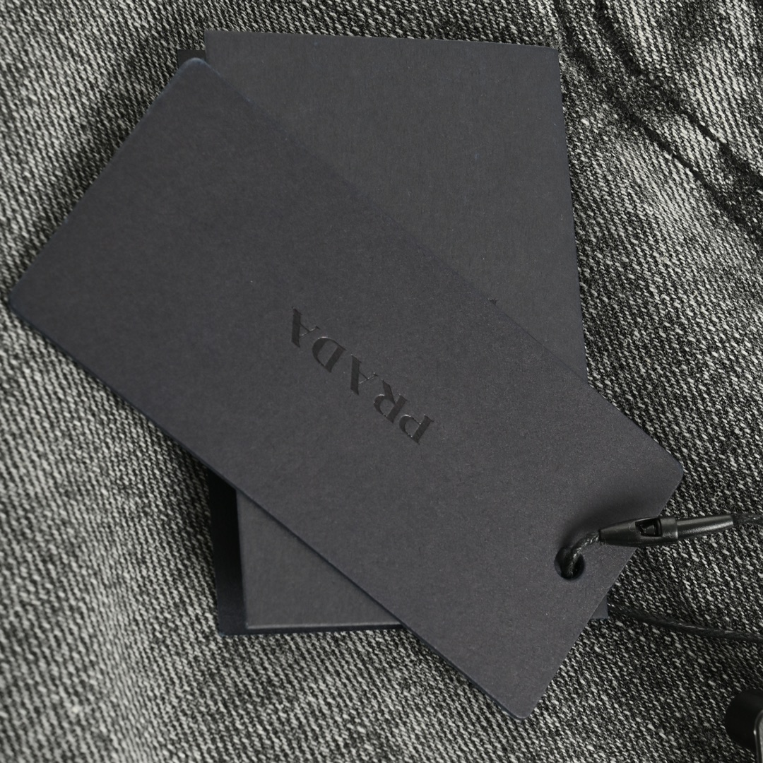 Prada Back Triangle Logo Jeans