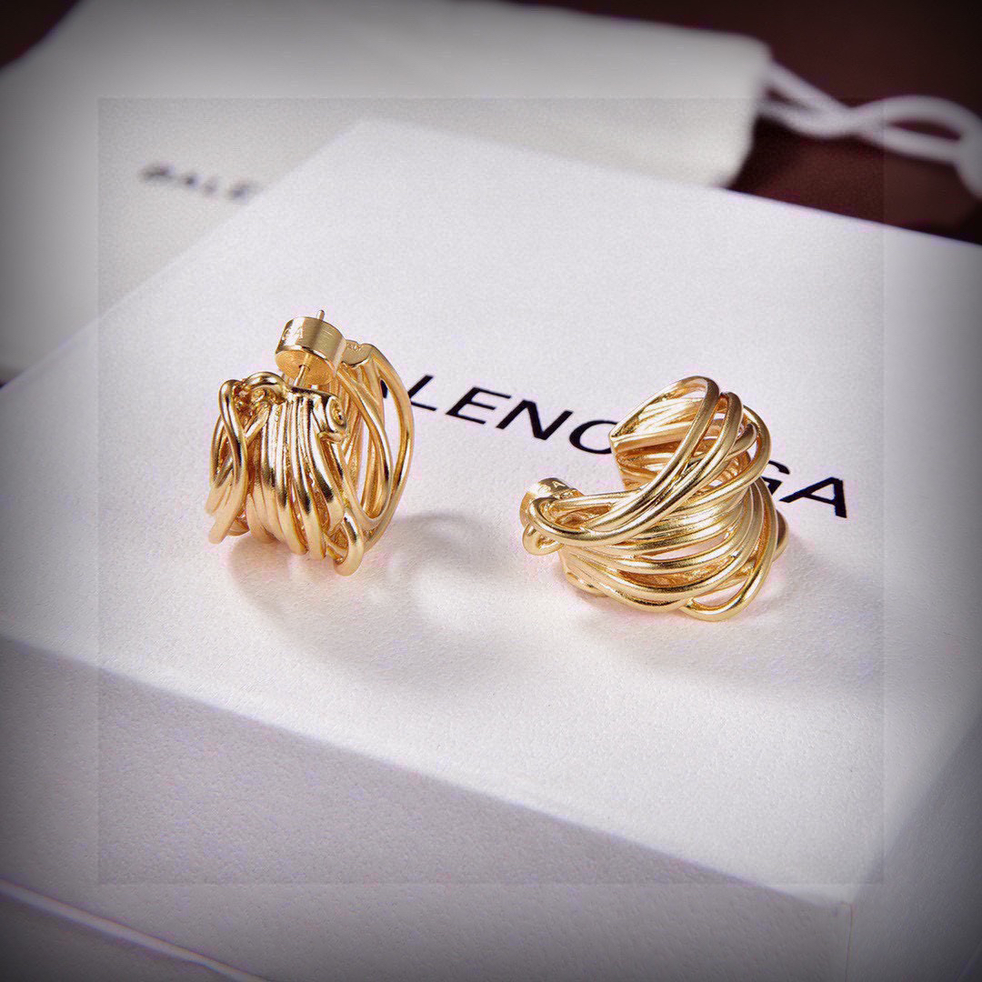 Balenciaga Coil Earrings