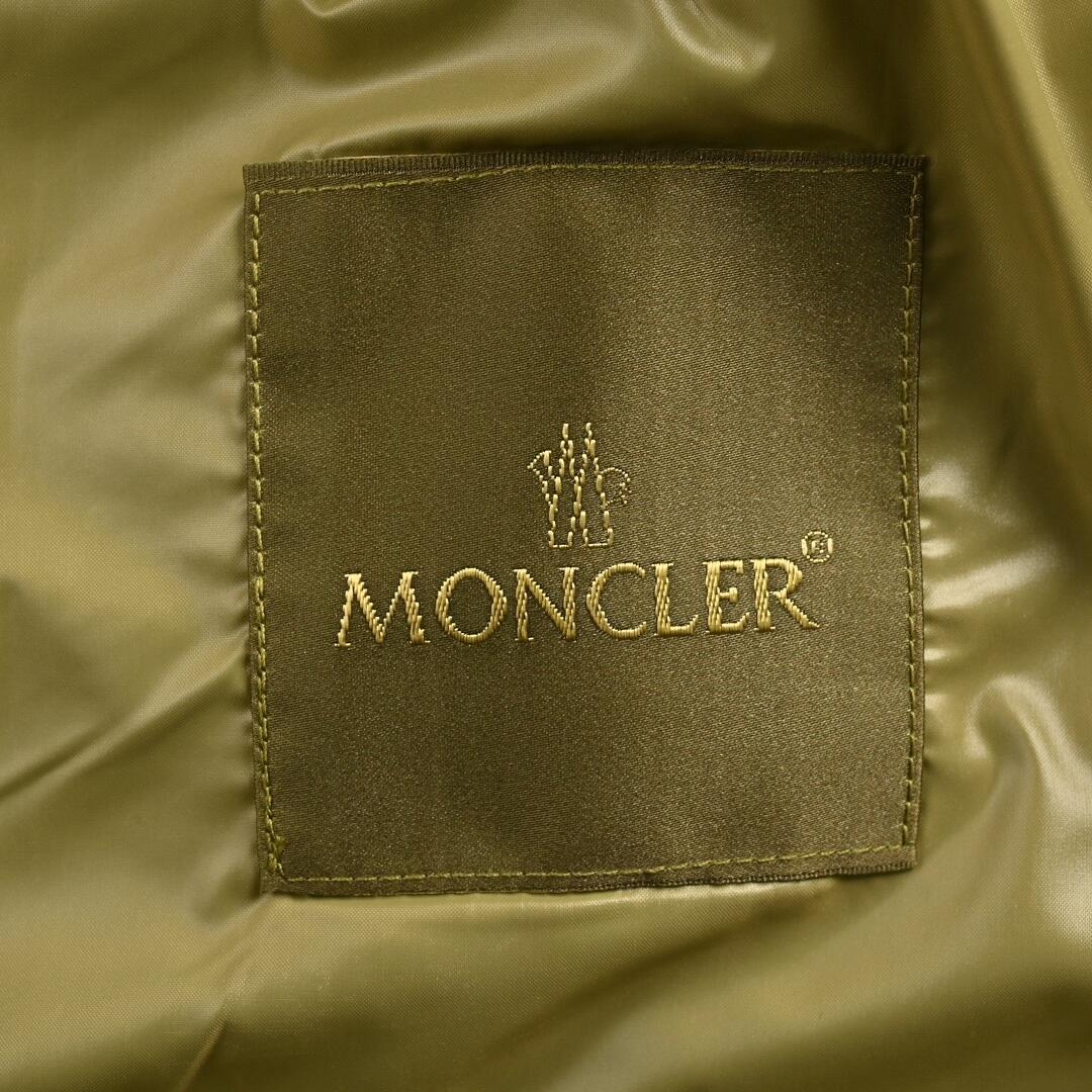 Moncler limited edition yellow label matcha stitching stand collar down jacket